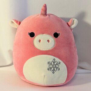 Zoe the Pink Unicorn 8 " Squishmallow  Original Squad. Winter 2019 version